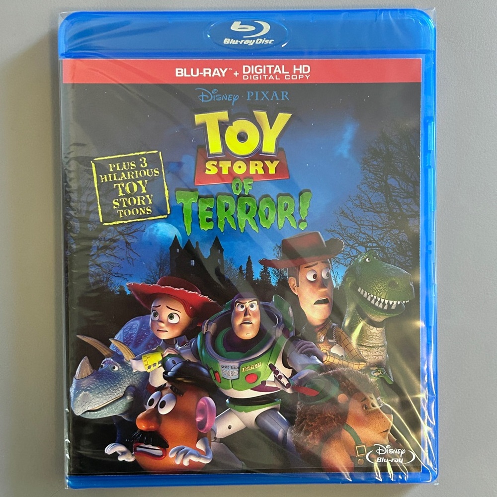 Disney Pixar Toy Story of Terror Blu-ray + Digital HD Copy - BRAND NEW SEALED